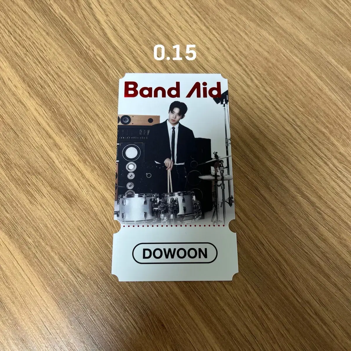 데이식스 day6 밴드에이드 band-aid 도운 티켓